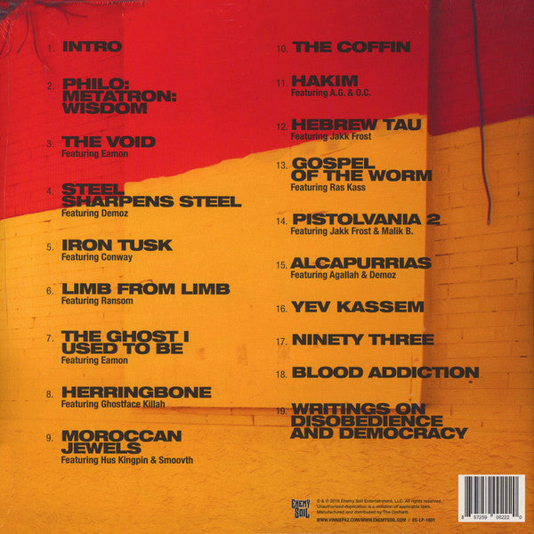 Vinnie Paz : The Cornerstone Of The Corner Store (2xLP, Album, Red)