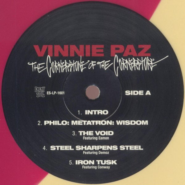 Vinnie Paz : The Cornerstone Of The Corner Store (2xLP, Album, Red)
