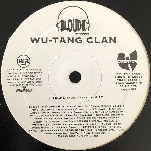 Wu-Tang Clan : Protect Ya Neck  (12", Promo)