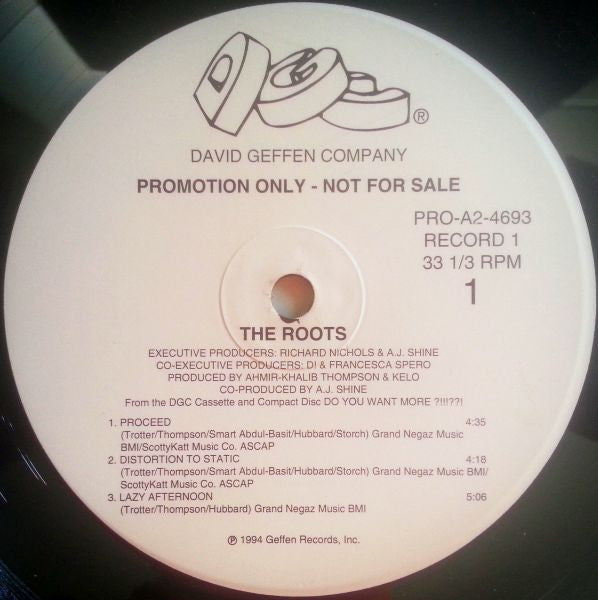 The Roots : Do You Want More?!!!??! (2xLP, Album, Promo)