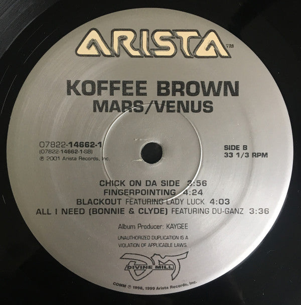 Koffee Brown : Mars / Venus (2xLP, Album)