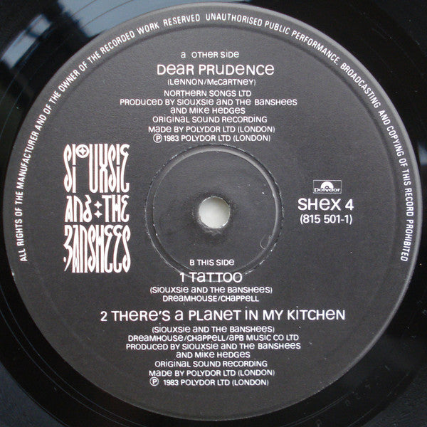 Siouxsie & The Banshees : Dear Prudence (12", Single)