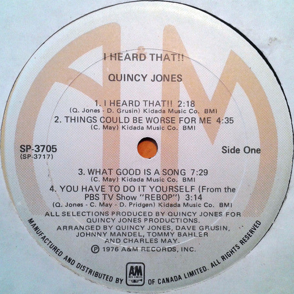 Quincy Jones : I Heard That!! (2xLP, Album, Gat)