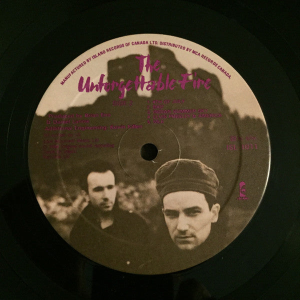 U2 : The Unforgettable Fire (LP, Album)