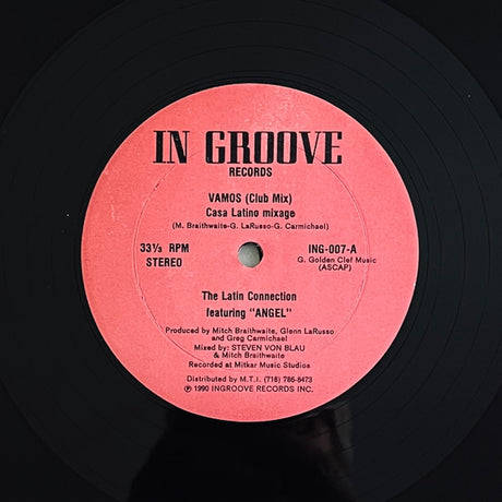 The Latin Connection Featuring Angel (27) : Vamos (12")
