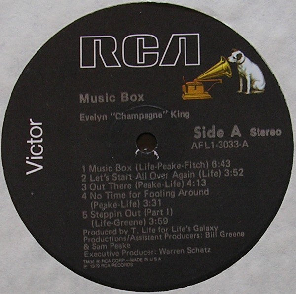 Evelyn King : Music Box (LP, Album)