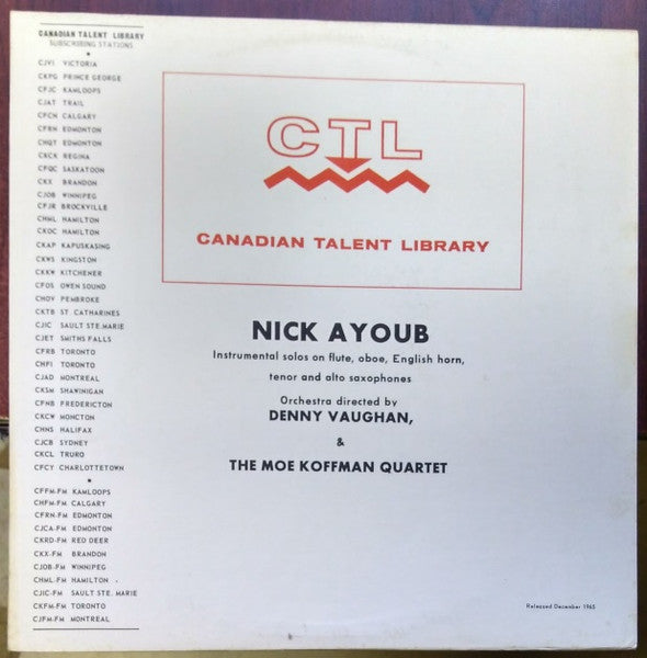 Nick Ayoub : Nick Ayoub (LP)