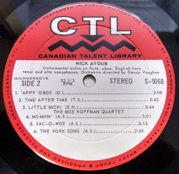 Nick Ayoub : Nick Ayoub (LP)