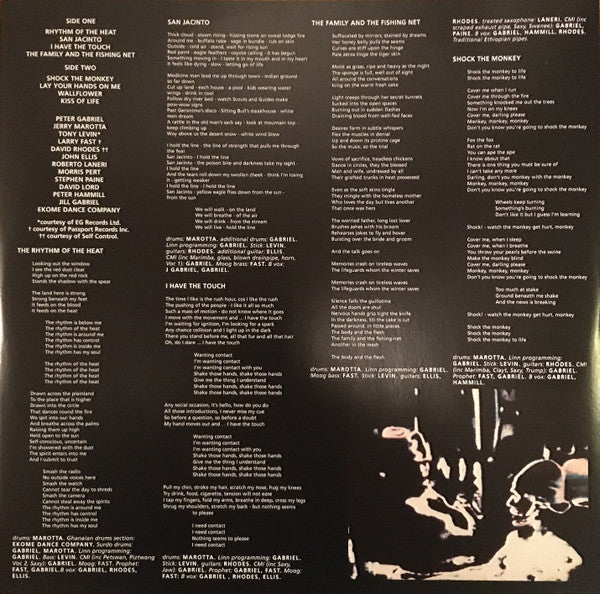 Peter Gabriel : Peter Gabriel  (LP, Album, RE, RM, 180)