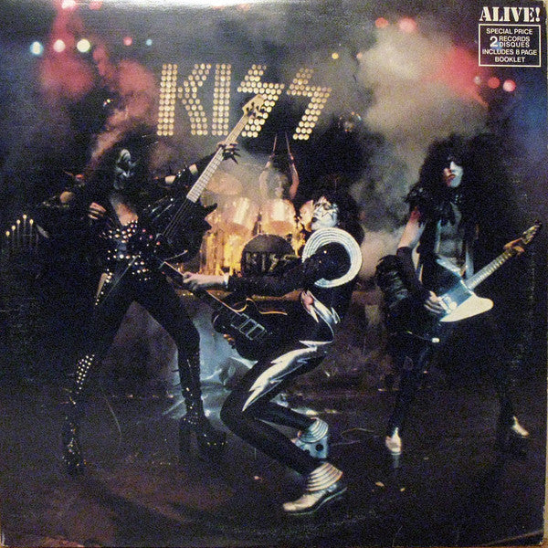 Kiss : Alive! (2xLP, Album, Gat)