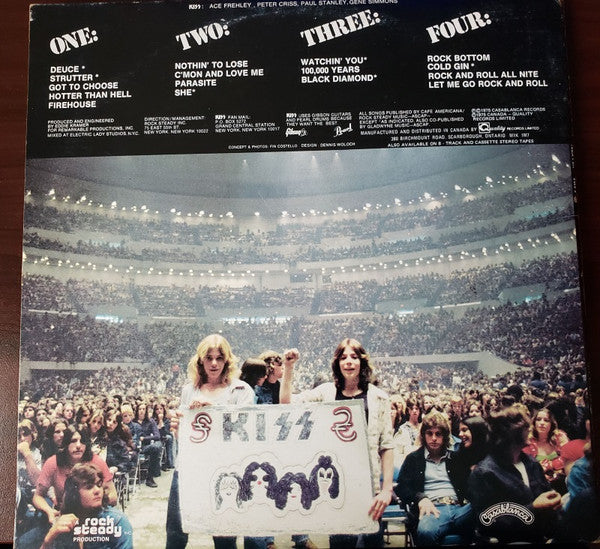 Kiss : Alive! (2xLP, Album, Gat)