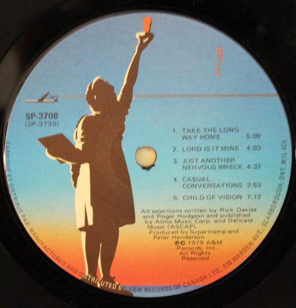 Supertramp : Breakfast In America (LP, Album, Mon)