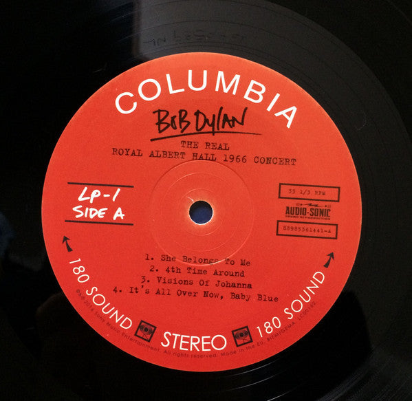Bob Dylan : The Real Royal Albert Hall 1966 Concert! (2xLP)