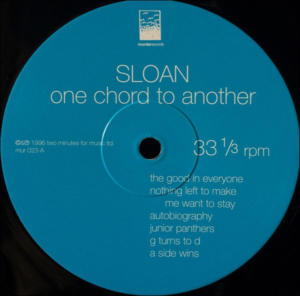 Sloan (2) : One Chord To Another (LP, Album, RE)