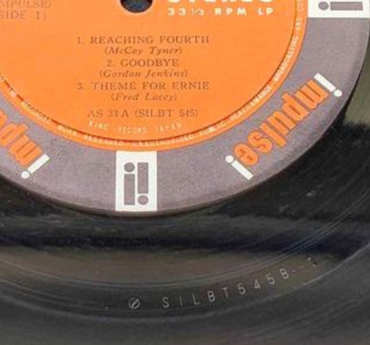 McCoy Tyner Trio With Roy Haynes And Henry Grimes : Reaching Fourth (LP, Album)