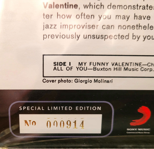 Miles Davis : My Funny Valentine - Miles Davis In Concert (LP, Album, Ltd, Num, RE, RM, S/Edition, 180)
