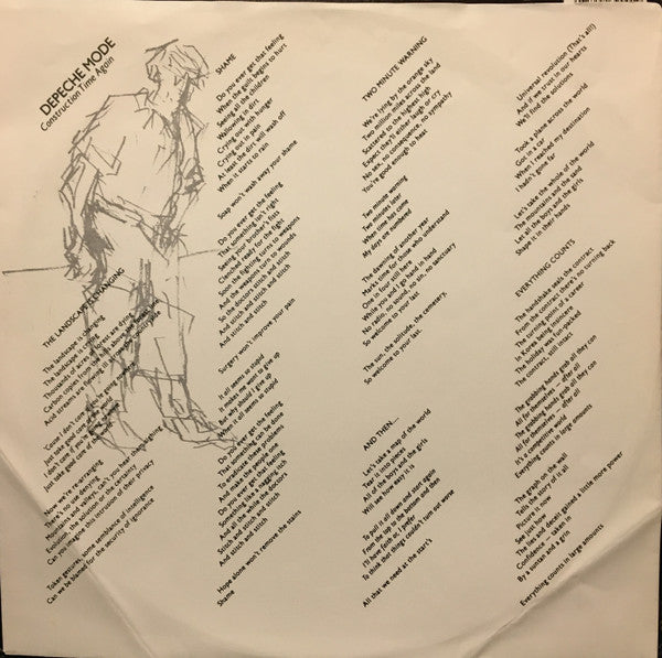 Depeche Mode : Construction Time Again (LP, Album)