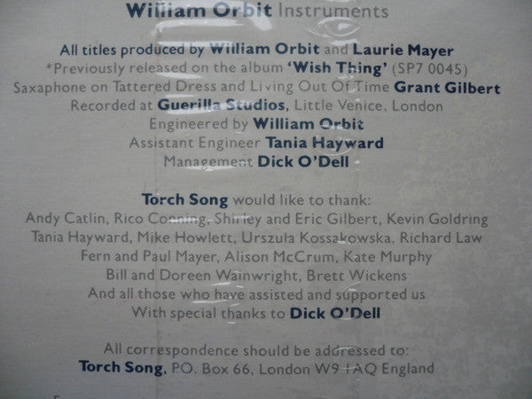 Torch Song : Exhibit A (LP, Album)