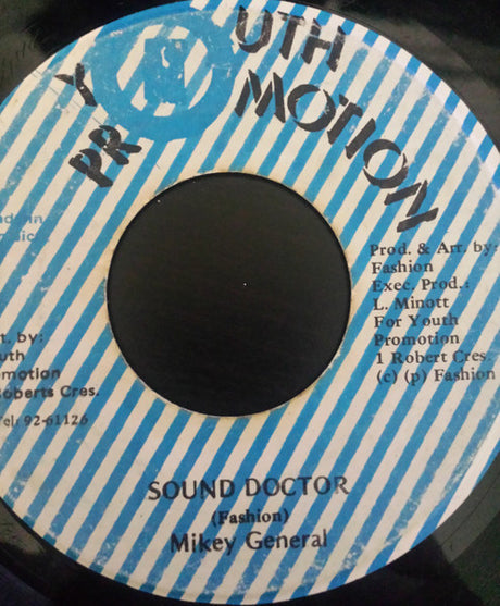 Mikey General : Sound Doctor (7")