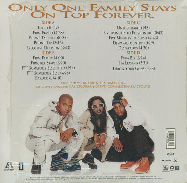 The Firm (6) : The Album (2xLP, Album)