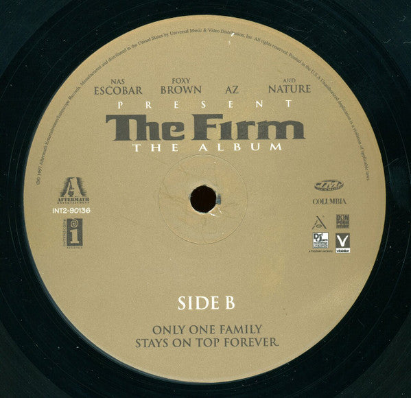 The Firm (6) : The Album (2xLP, Album)
