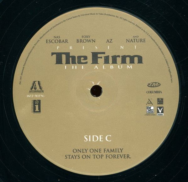 The Firm (6) : The Album (2xLP, Album)
