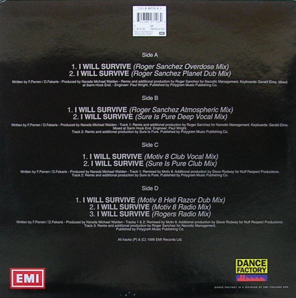 Diana Ross : I Will Survive - Mixes (2x12")