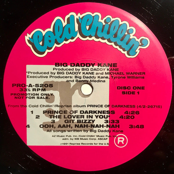 Big Daddy Kane : Prince Of Darkness (2xLP, Album, Promo)
