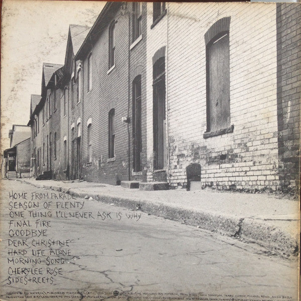 Ray Materick : Sidestreets (LP, Album, Gat)