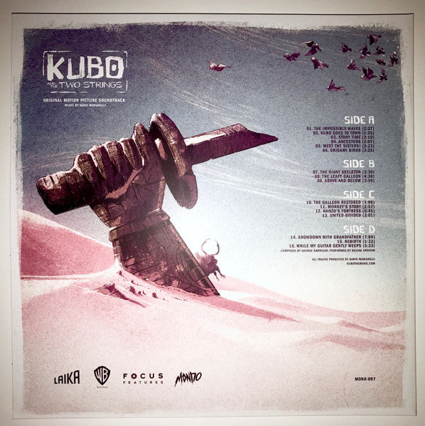 Dario Marianelli : Kubo and the Two Strings - Original Motion Picture Soundtrack (LP, Sun + LP, Moo)