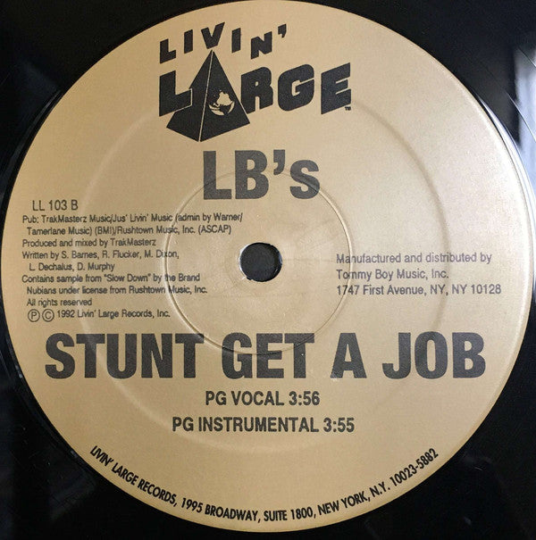 Lil' Bastards : Bitch Get A Job (12")