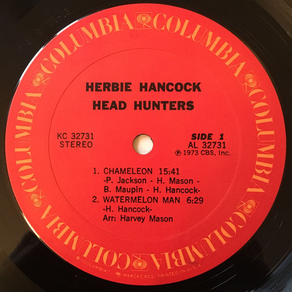 Herbie Hancock : Head Hunters (LP, Album, Ter)