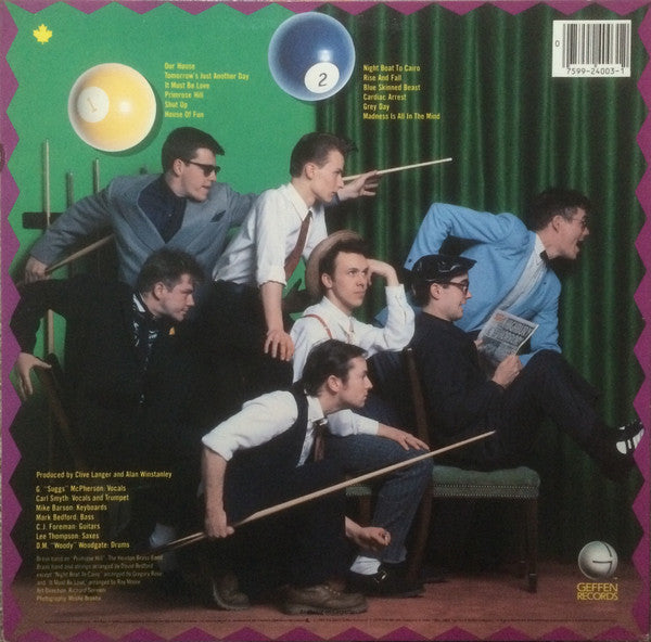 Madness : Madness (LP, Comp)