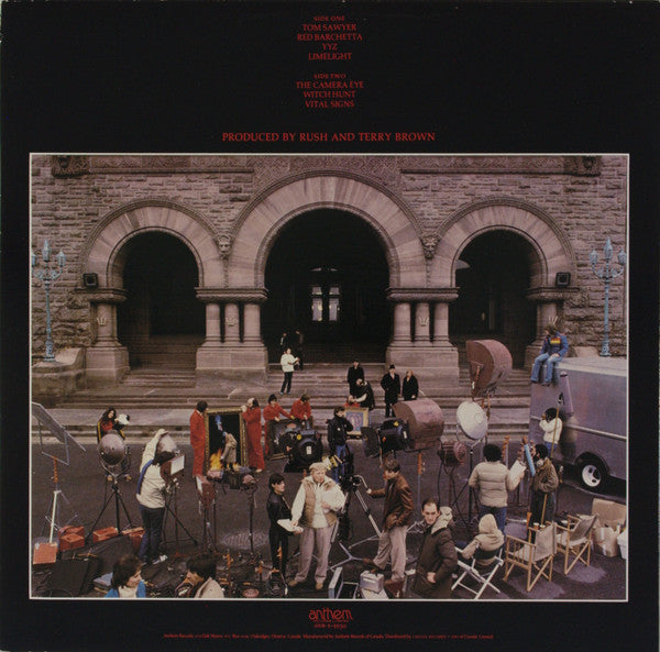 Rush : Moving Pictures (LP, Album, RE, TLC)