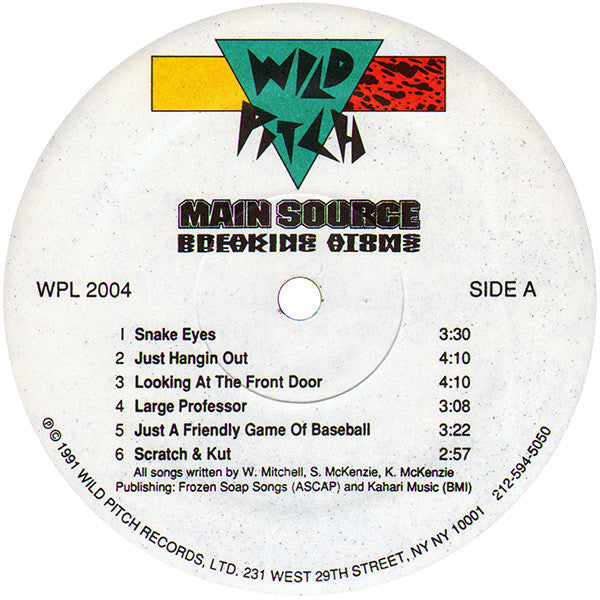 Main Source : Breaking Atoms (LP, Album)