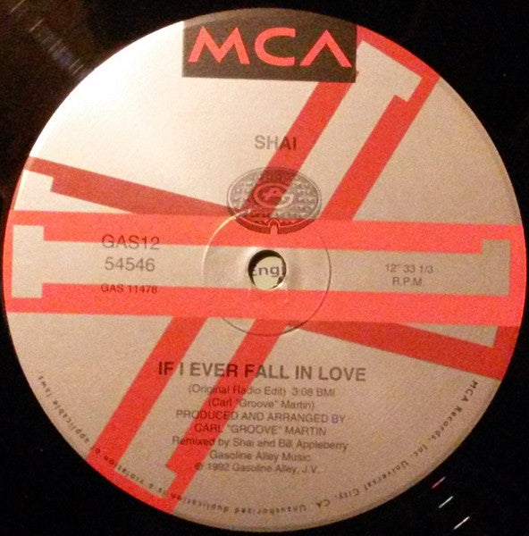 Shai (3) : If I Ever Fall In Love (12")
