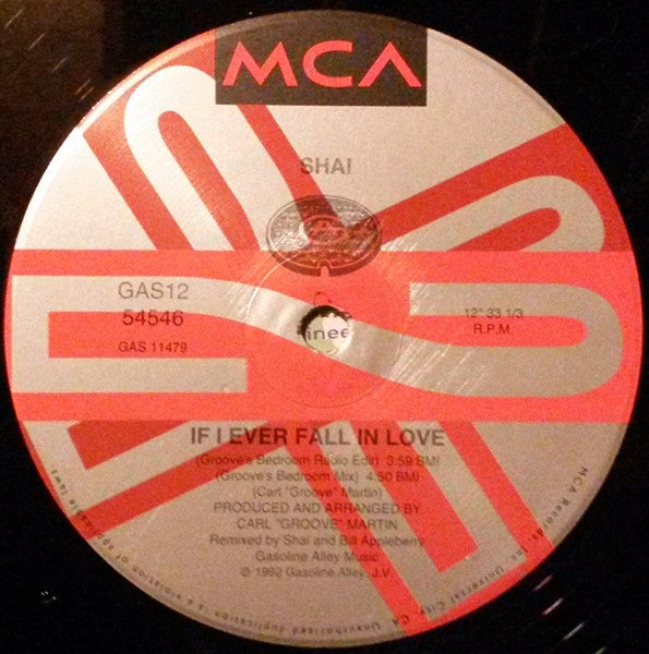 Shai (3) : If I Ever Fall In Love (12")