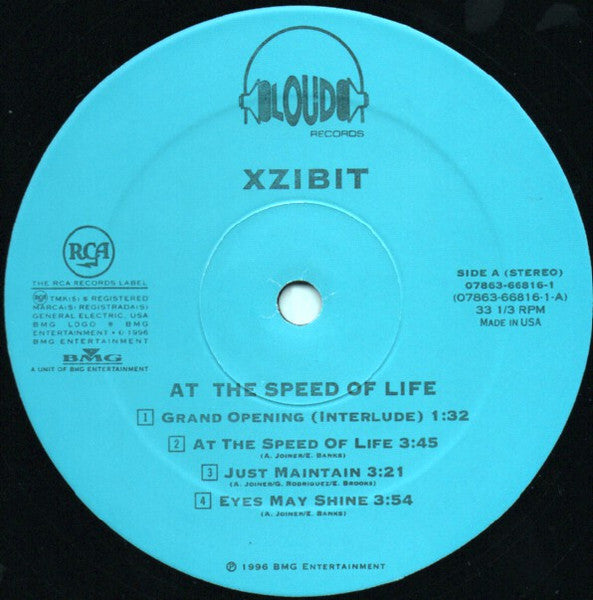 Xzibit : At The Speed Of Life (2xLP, Album)