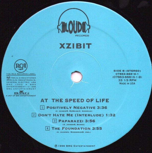 Xzibit : At The Speed Of Life (2xLP, Album)