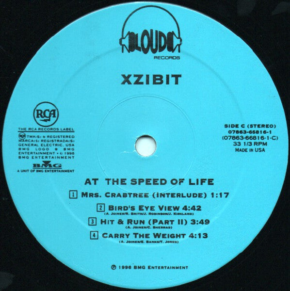 Xzibit : At The Speed Of Life (2xLP, Album)
