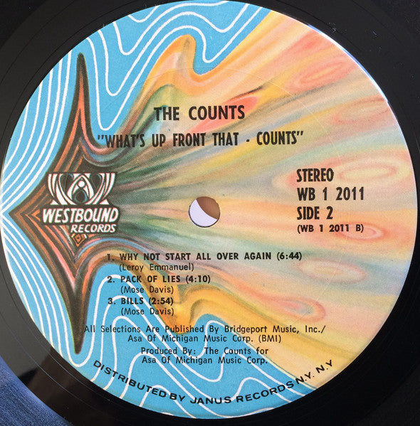 The Counts : What's Up Front That-Counts (LP, Album)