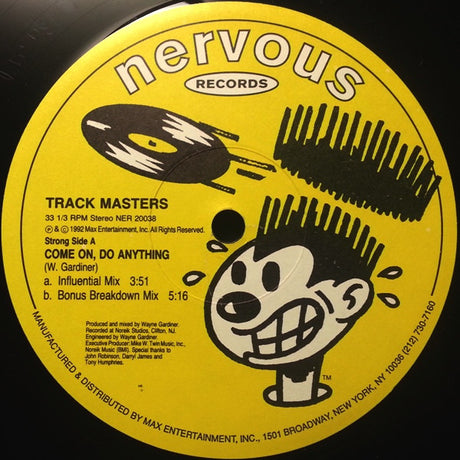 Track Masters : Come On, Do Anything / I Need You So Bad (12")