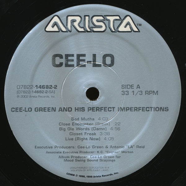 Cee-Lo : Cee-Lo Green And His Perfect Imperfections (2xLP, Album)