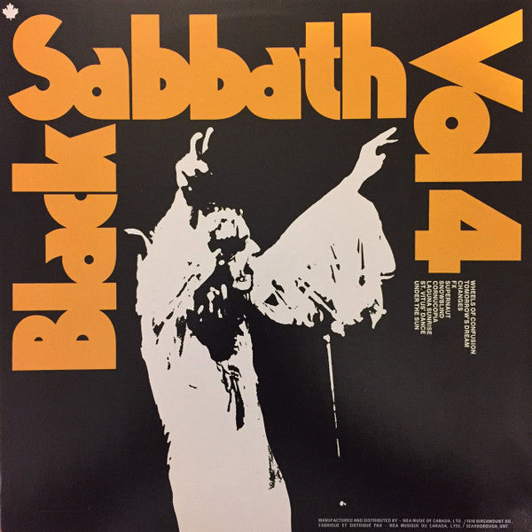Black Sabbath : Vol. 4 (LP, Album, RE)