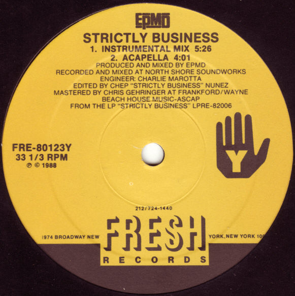 EPMD : Strictly Business (12")