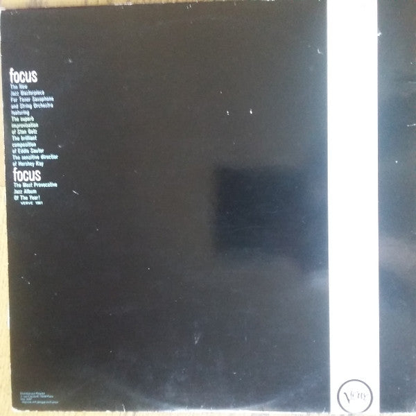 Stan Getz / Eddie Sauter : Focus (LP, Album, RE, Gat)