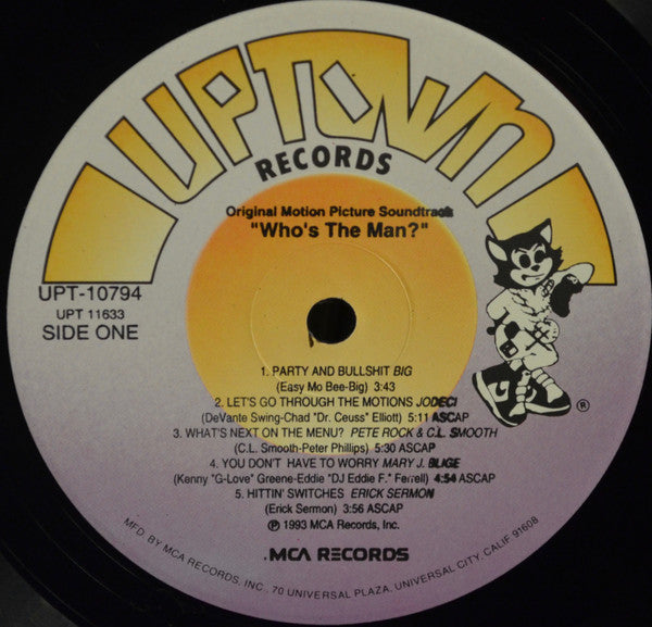 Various : Who's The Man? (Original Motion Picture Soundtrack) (LP, Album)