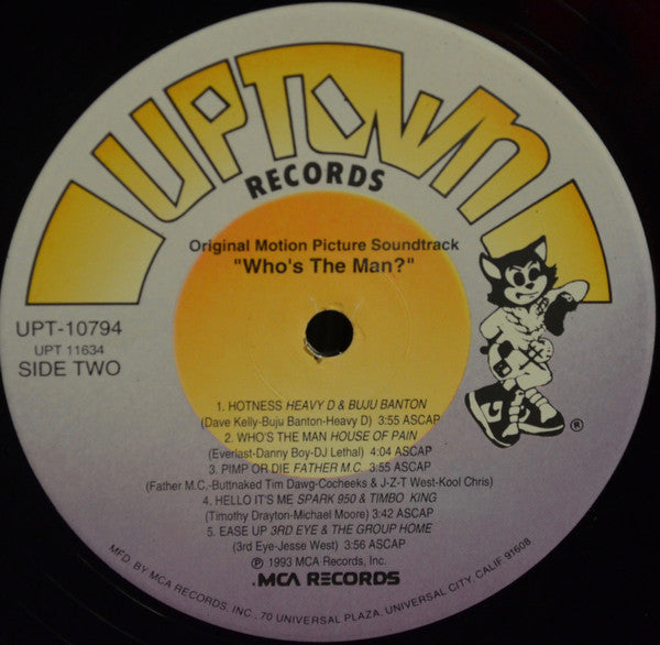 Various : Who's The Man? (Original Motion Picture Soundtrack) (LP, Album)