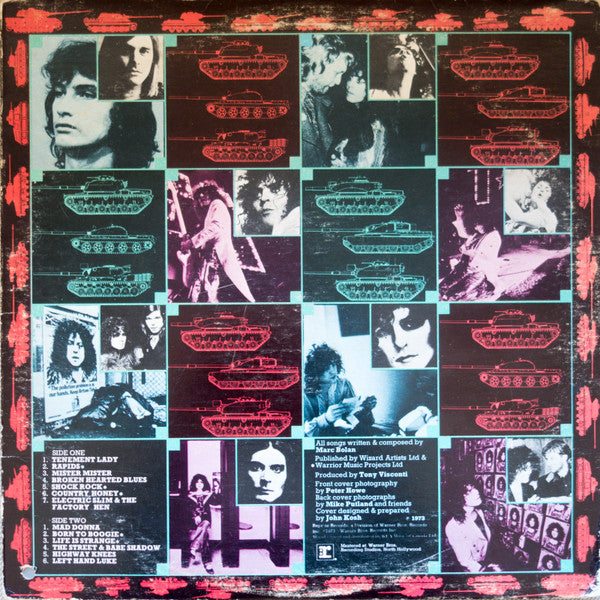 T. Rex : Tanx (LP, Album, Uni)