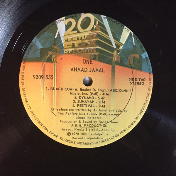 Ahmad Jamal : One (LP, Album)